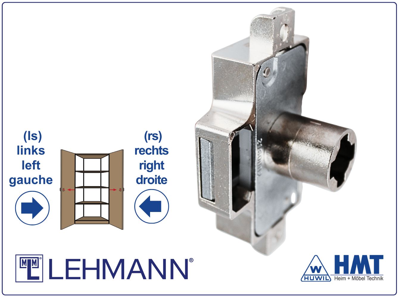 MLM SERRURE [6] Type 750 P2 [ZL22] - D25 / rs + ls