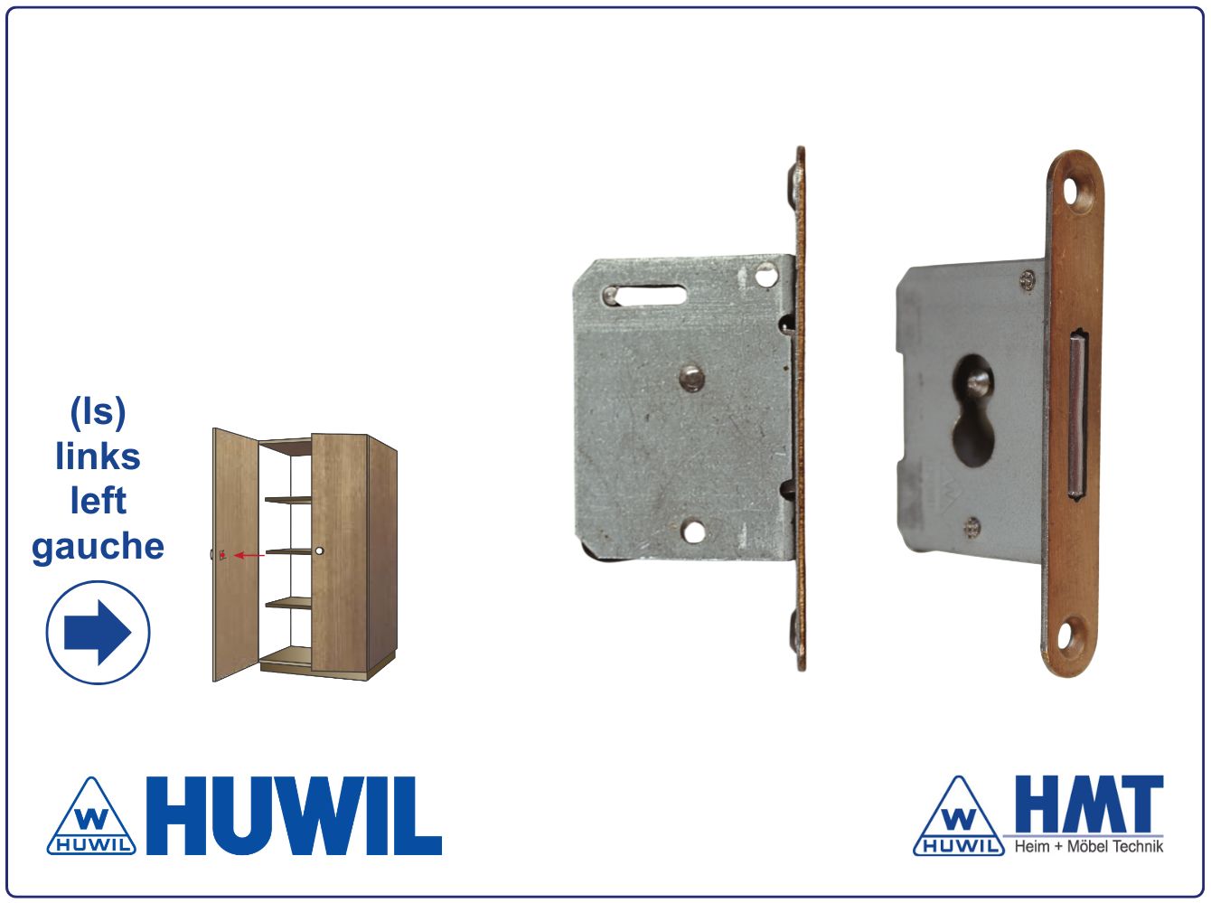 HUWIL SERRURE Type 0002 [M] - D15 / ls