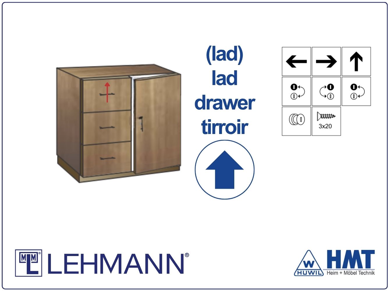 MLM LOCK Type 391 P2 - D20 / lad MLM LOCK Type 391 P2 - D20 / lad