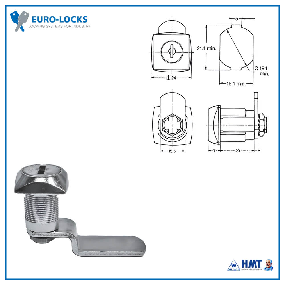 EURO-LOCKS SERRURE Type 0814 - R#7342450 / VS