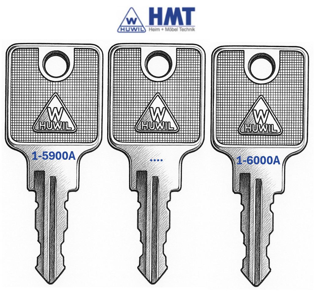 HUWIL Clé type 1550 [SK: H-5] 5900-6000