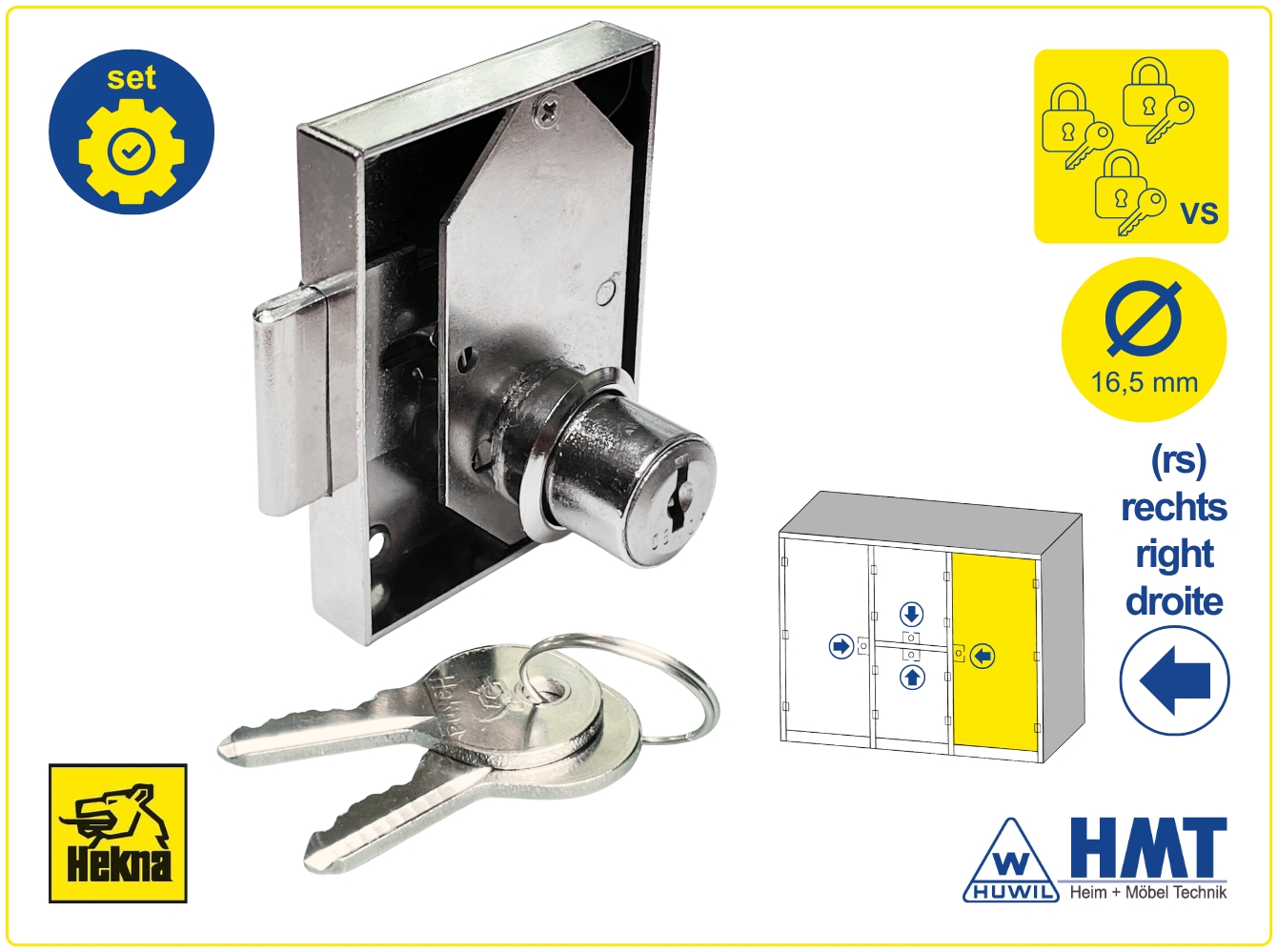 HEKNA LOCK 1290 Type 204 [Z1] - D30 / rs / VS