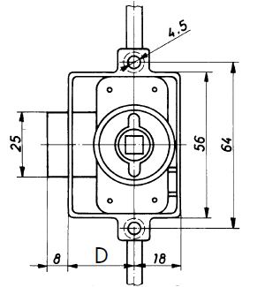 HEKNA LOCK Typ 363 - D30 / rs + ls