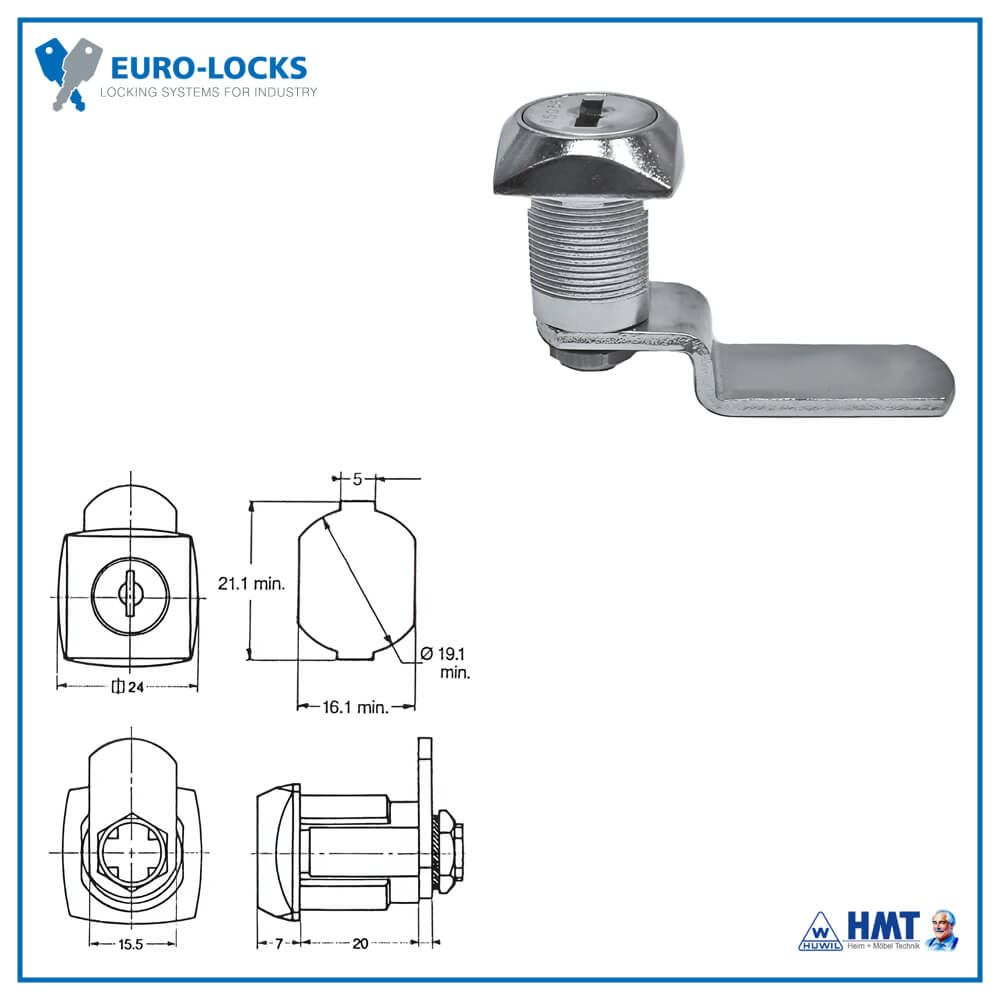 EURO-LOCKS SERRURE Type 0814 - R#7342450 / GL