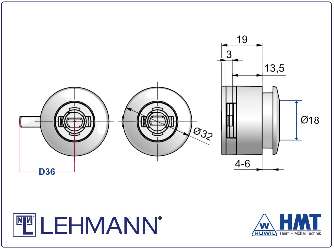 MLM SCHLOSS Typ 320 P2 - D36 / rs MLM SCHLOSS Typ 320 P2 - D36 / rs