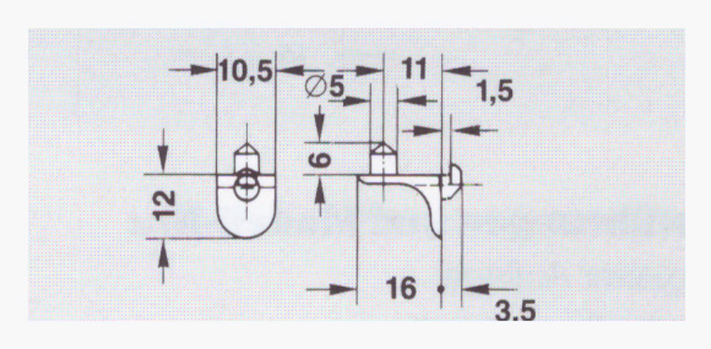 Bodenträger Typ 3146