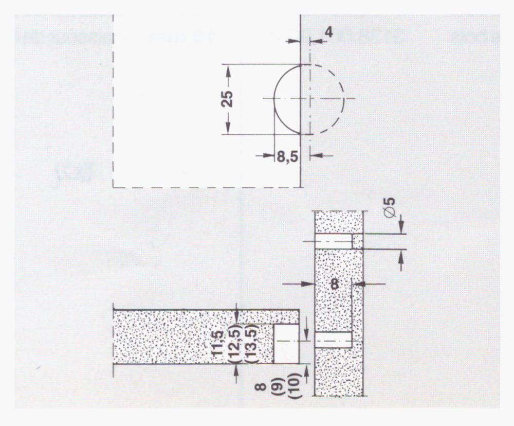 Support type 3126 