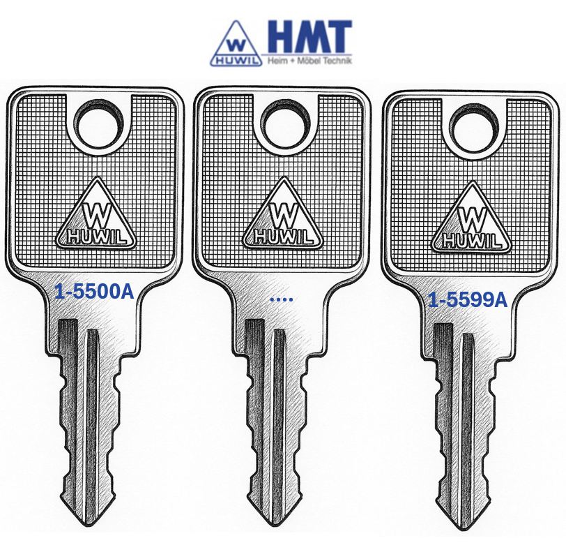 HUWIL Clé type 1550 [SK: H-5] 5500-5599