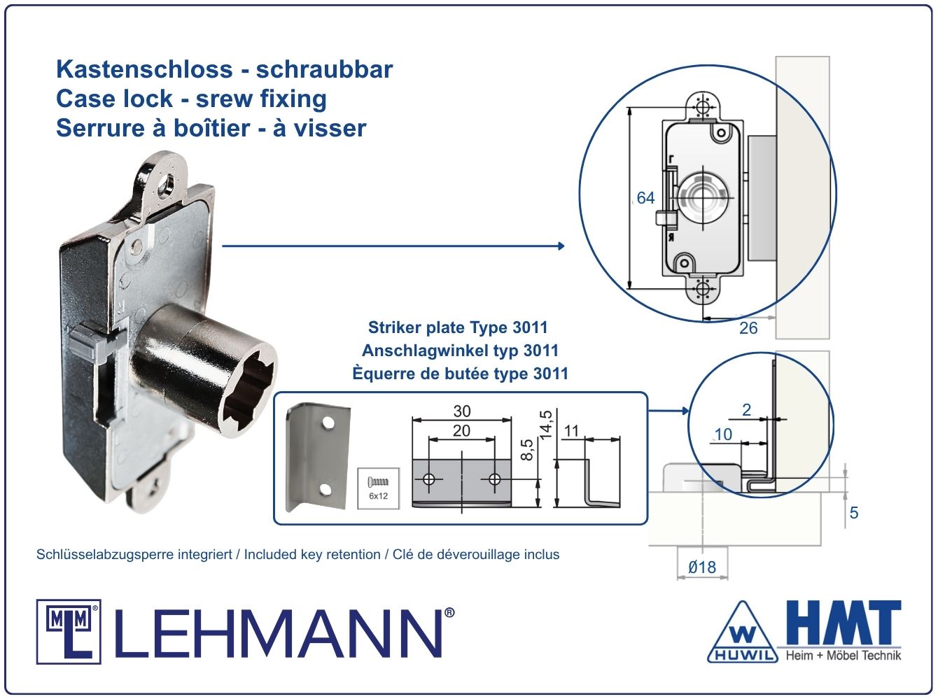 MLM SCHLOSS Typ 550 P2 - D20 / rs + ls