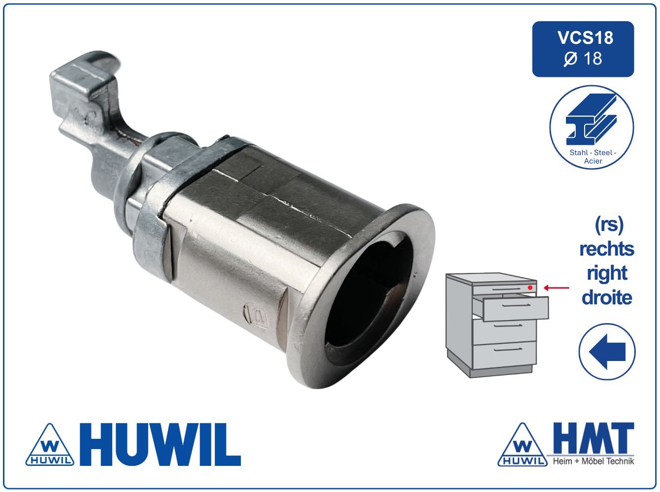 HUWIL SERRURE Type 0926 VCS18 [E29] - rs