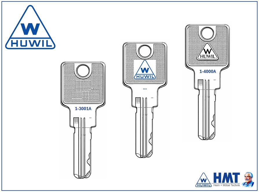 HUWIL Schlüssel Typ 1555 [SK: H-3] 3001-4000