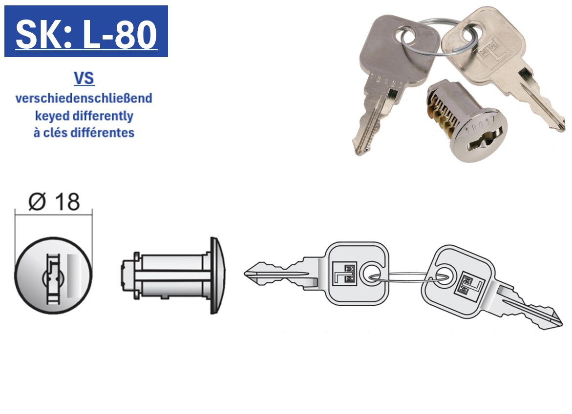 MLM CYLINDER CORE P2 Ø18mm [SK: L-80] - VS