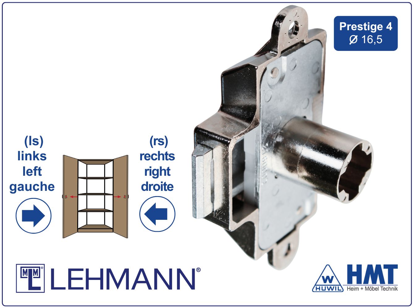 MLM LOCK Type 550 P4 - D30 / rs + ls