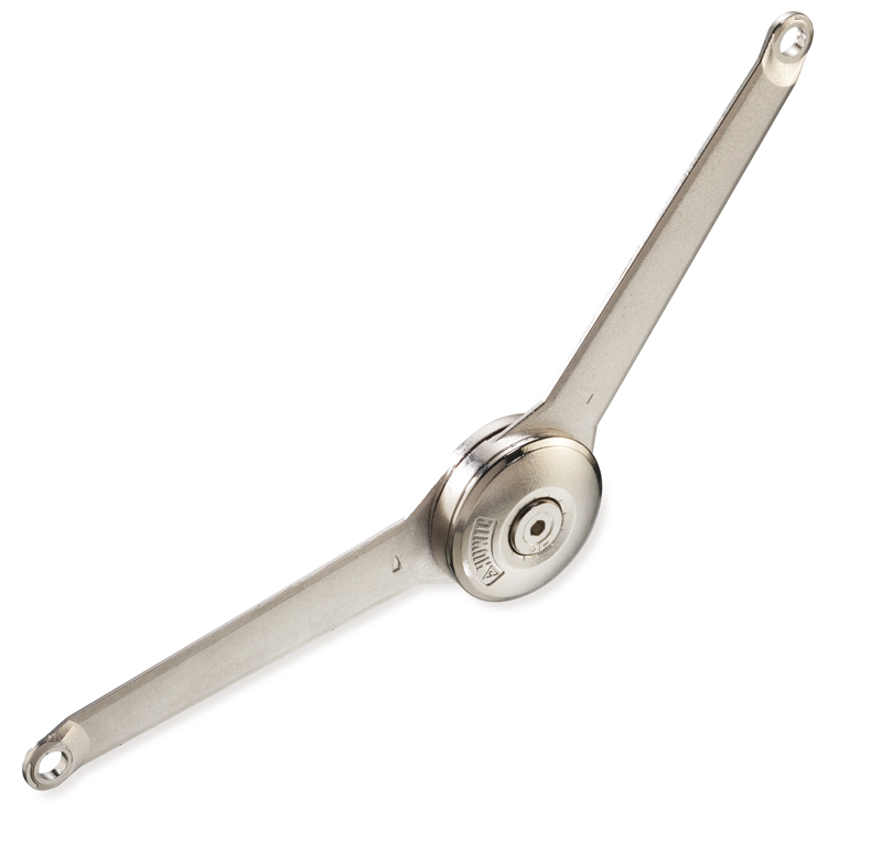 HUWIL Compas type DUO FORTE - kit complet - écartement de bord 37 mm