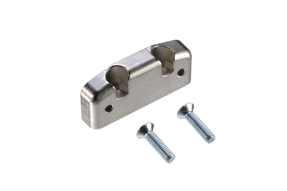 HUWIL Adaptateur Senso p. cadre aluminium largeur 20 mm, chromé mat perlé