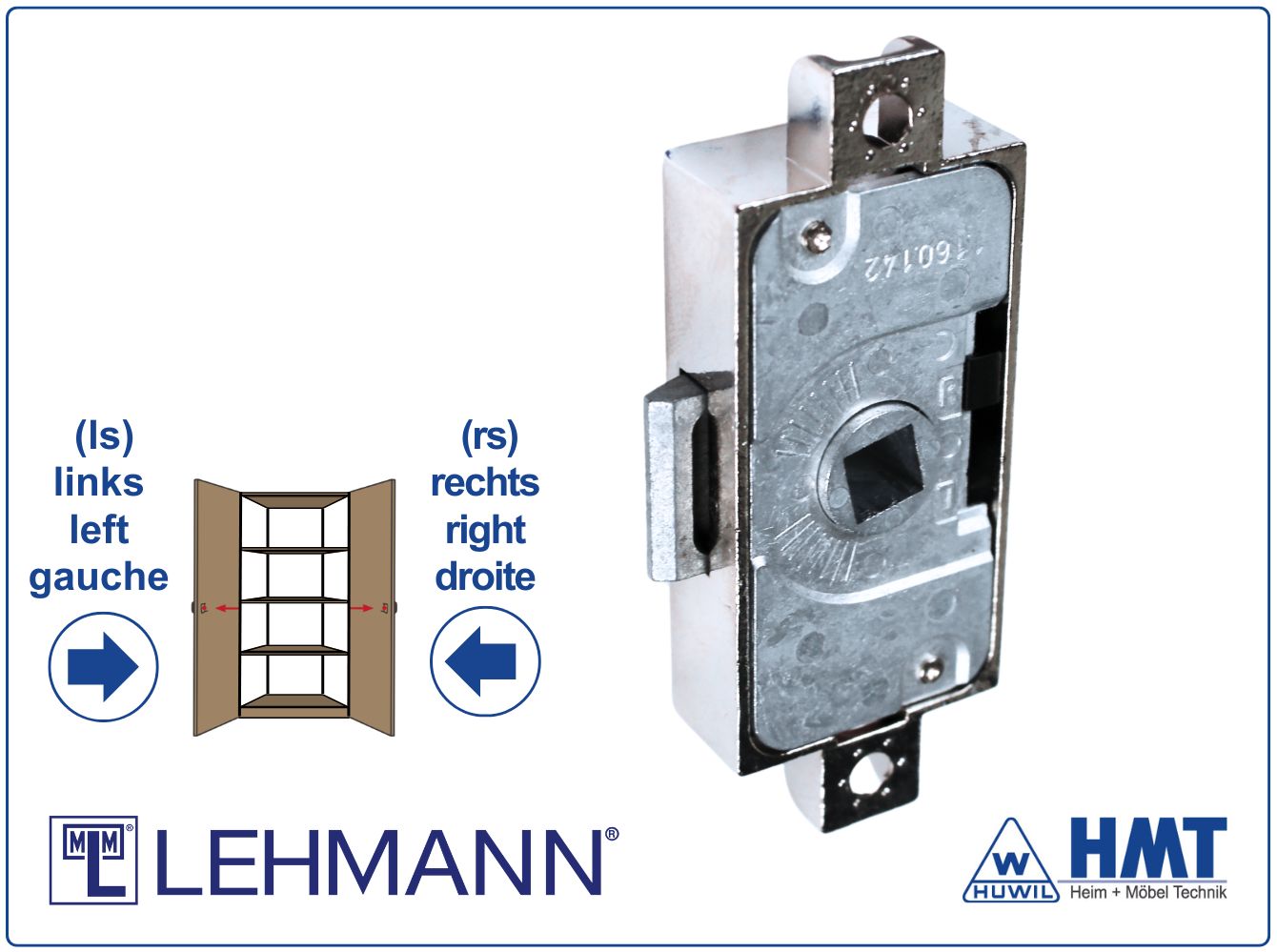 MLM LOCK Type 707.8 [VK] - D20 / rs + ls / [N]