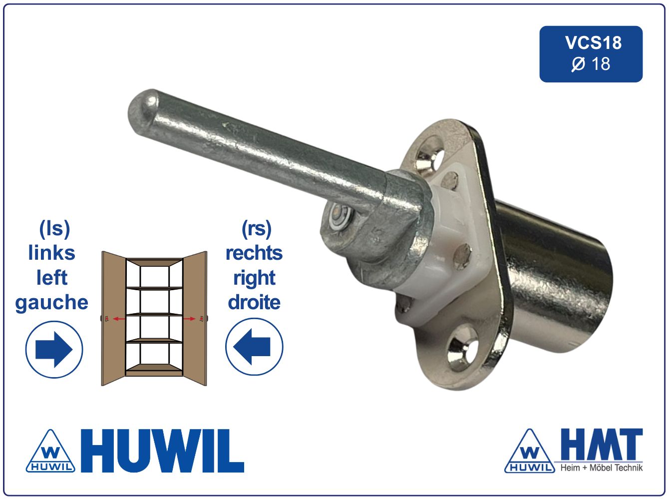 HUWIL SERRURE Type 0922 VCS18 [E45] - rs