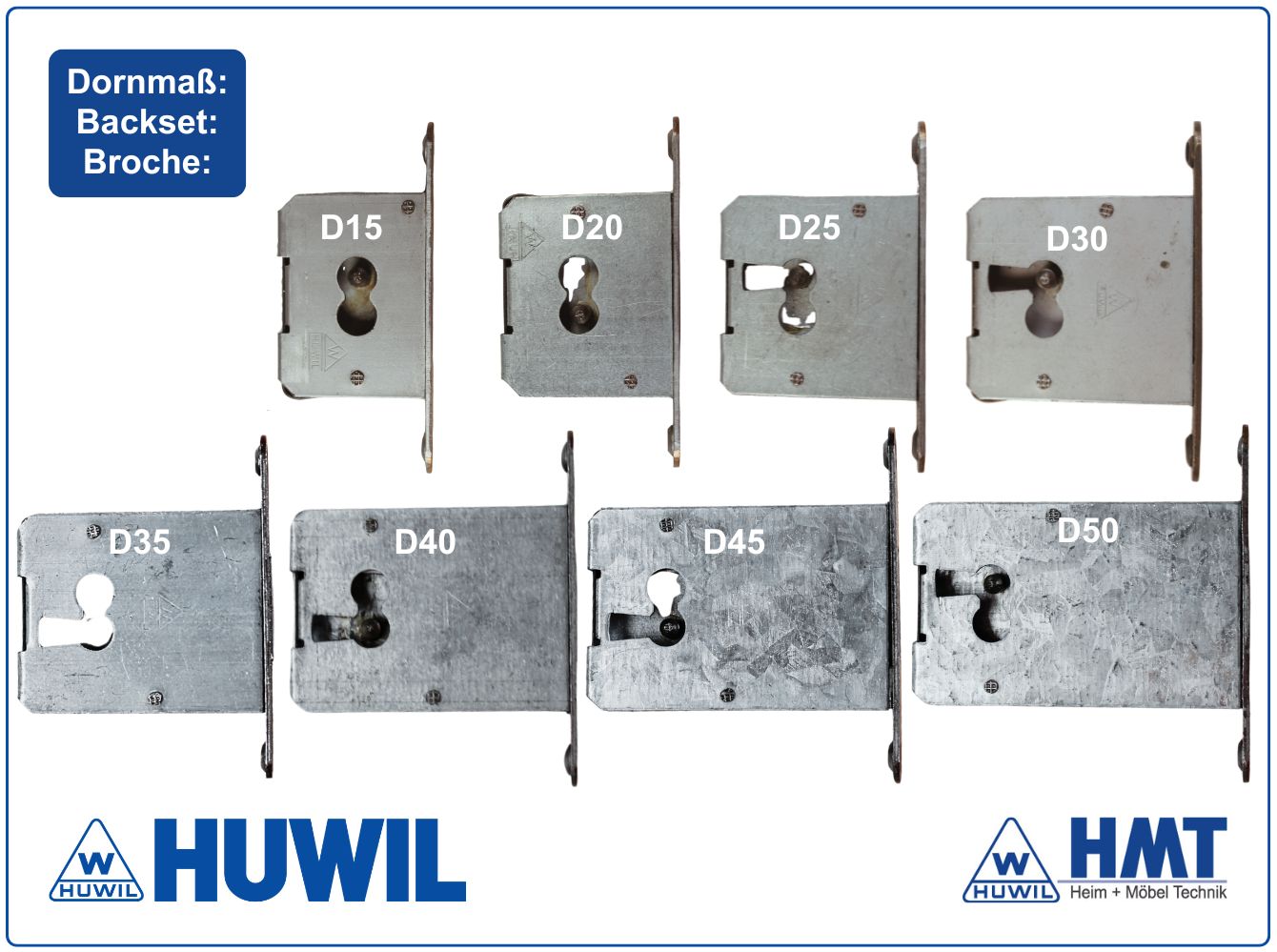 HUWIL SERRURE Type 0002 [M] - D15 / ls