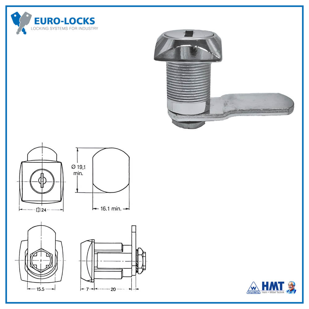 EURO-LOCKS SERRURE Type 0802 [04] - R#7330440 / GL
