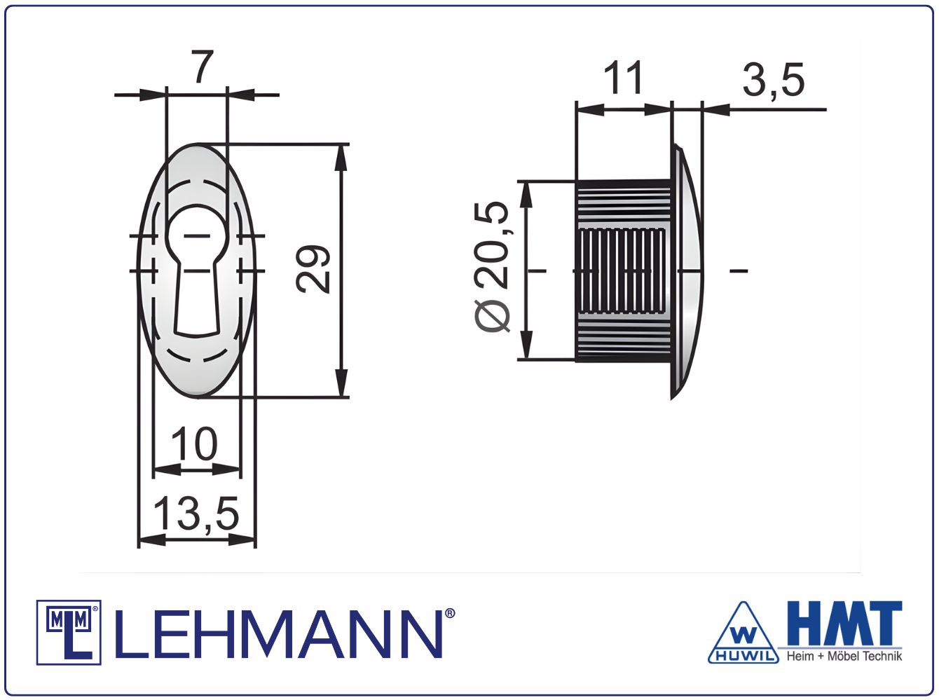 MLM SCHLÜSSELBUCHSE Typ 1429 MLM SCHLÜSSELBUCHSE Typ 1429