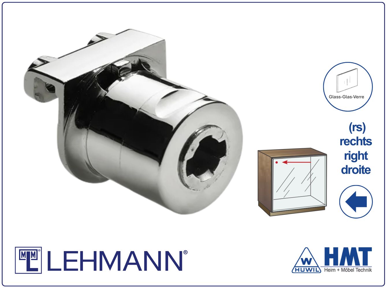 Glastürschloss Typ 324.02 P2/P4 - rs Glastürschloss Typ 324.02 P2/P4 - rs