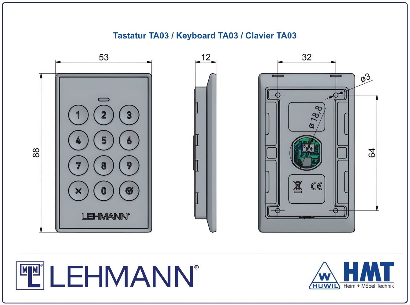 MLM E-SCHLOSS Typ M410 TA03 PRO - free code / fix code MLM E-SCHLOSS Typ M410 TA03 PRO - free code / fix code