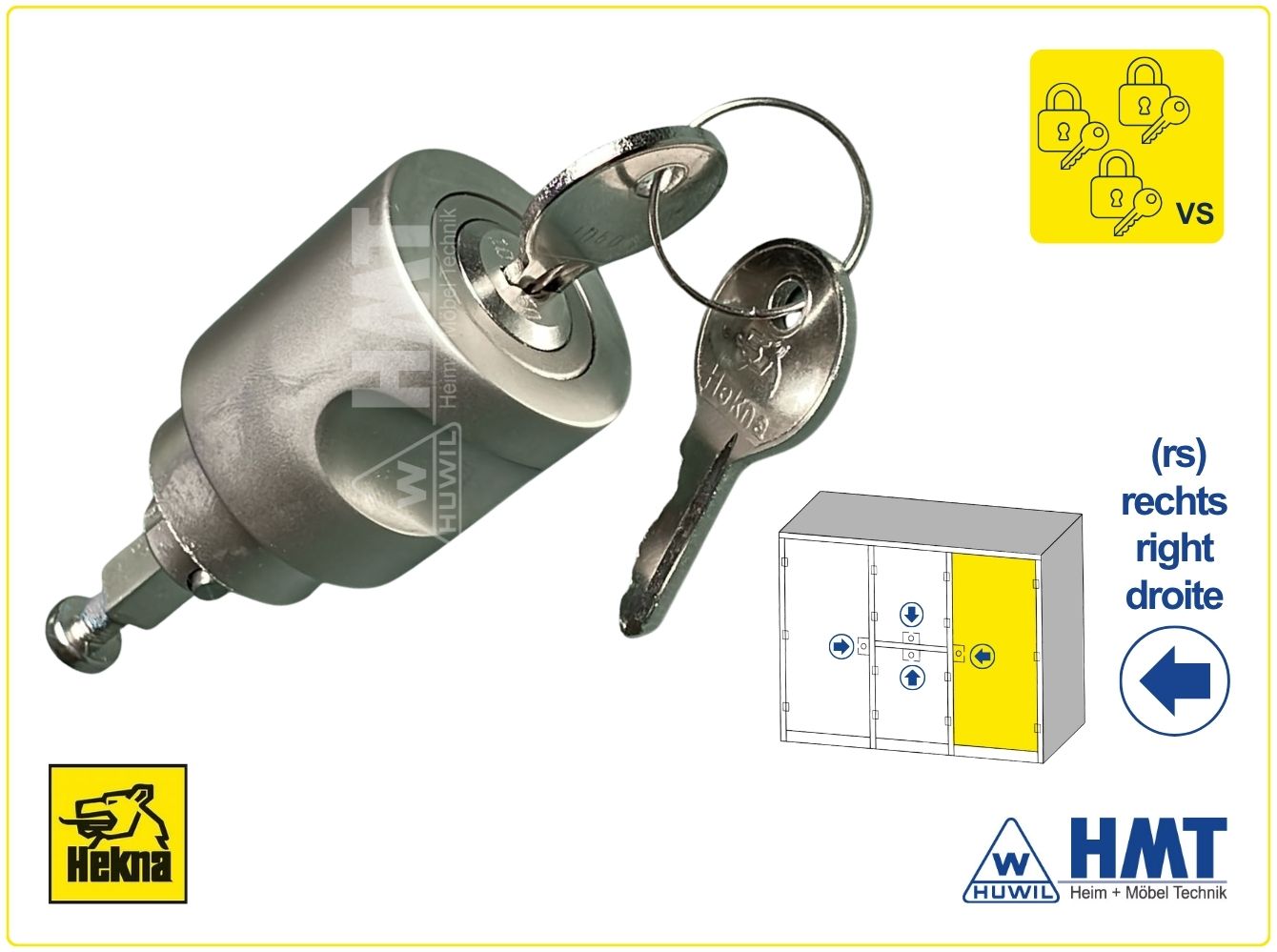 HEKNA KNOPF Typ 410 [W9] - rs / VS