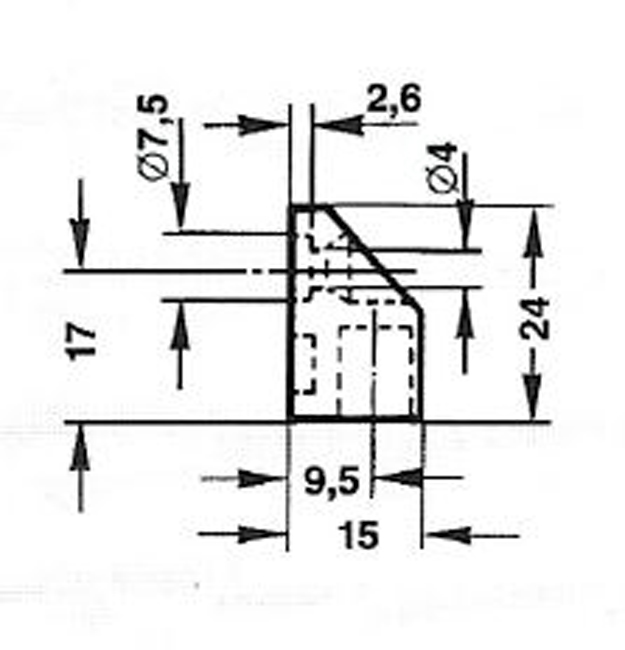 End piece Type 3645