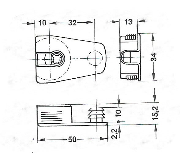 Verbinder Defix Typ 2626