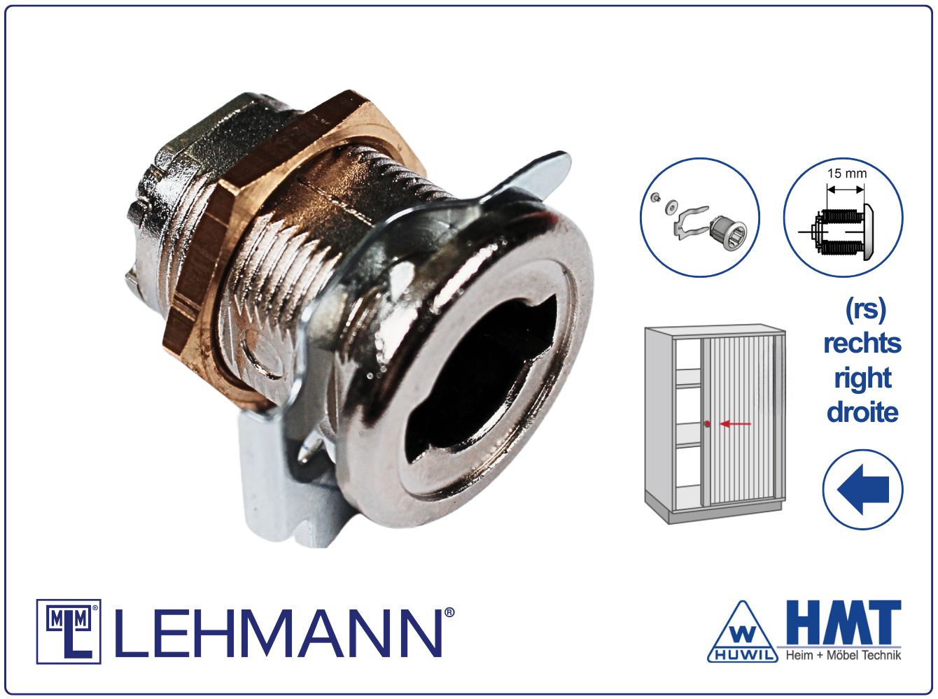 MLM SERRURE Type 312 P2 - GL15 / rs