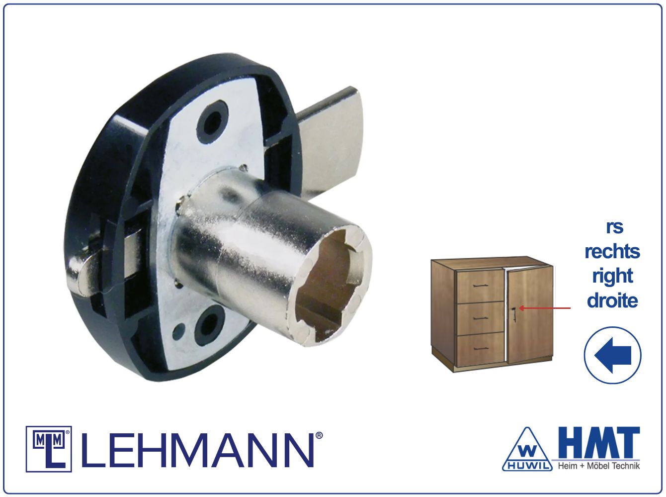 MLM SERRURE Type 331 P4 [ZL20] - D22 / rs