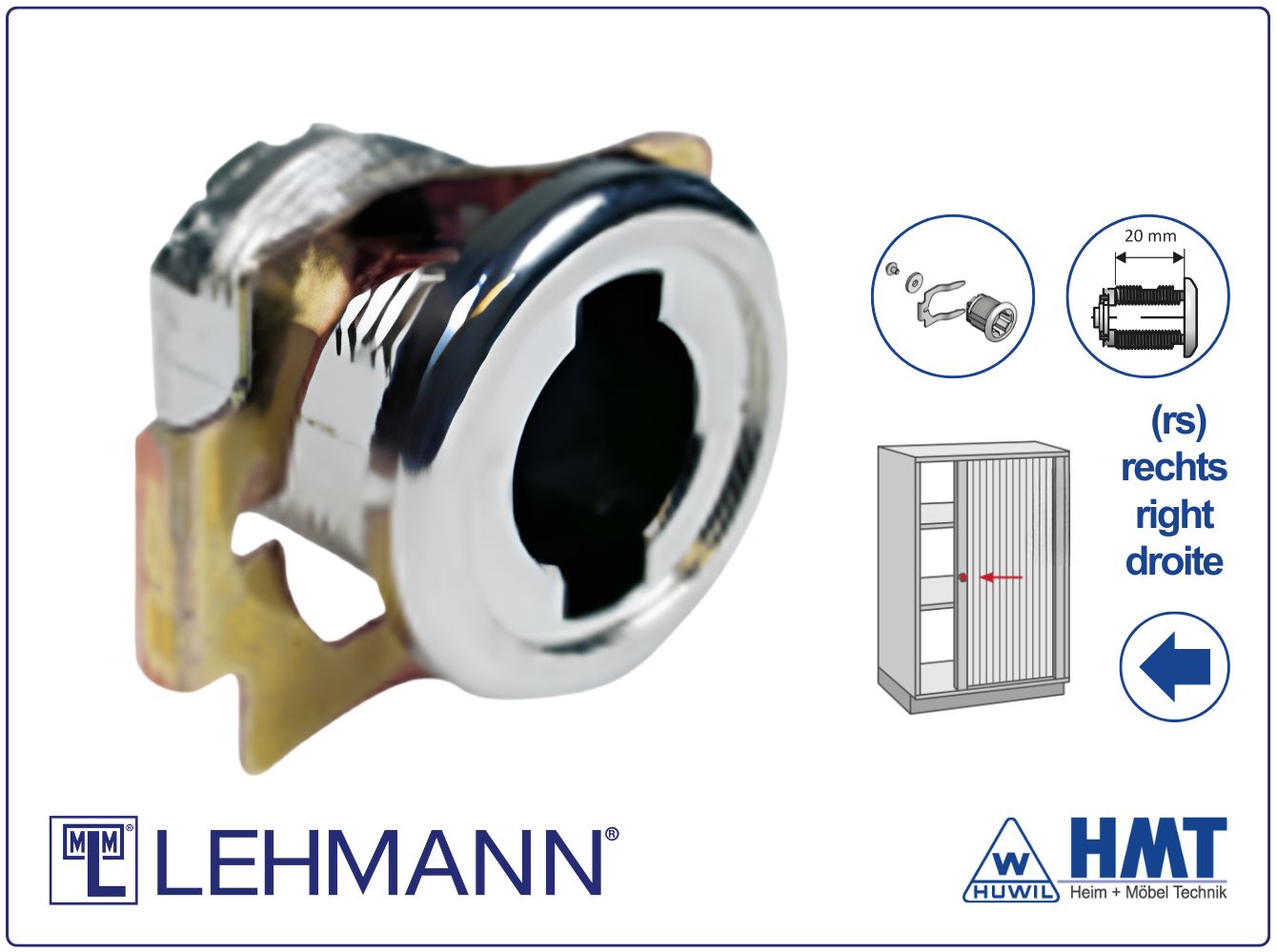 MLM SERRURE Type 316 P2 - GL20 / rs MLM SERRURE Type 316 P2 - GL20 / rs