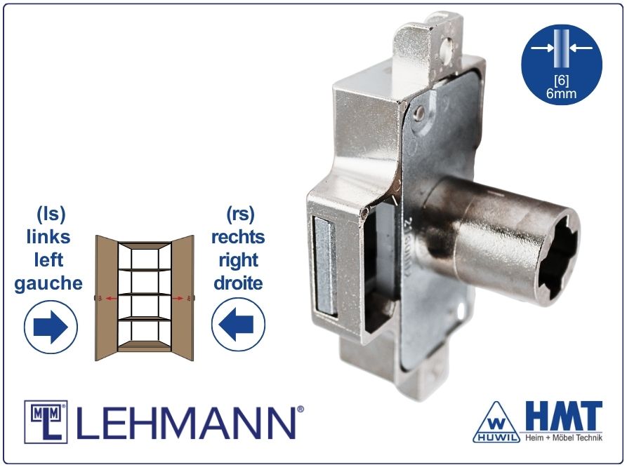 MLM LOCK [6] Typ 750 P2 [ZL26] - D25 / rs + ls