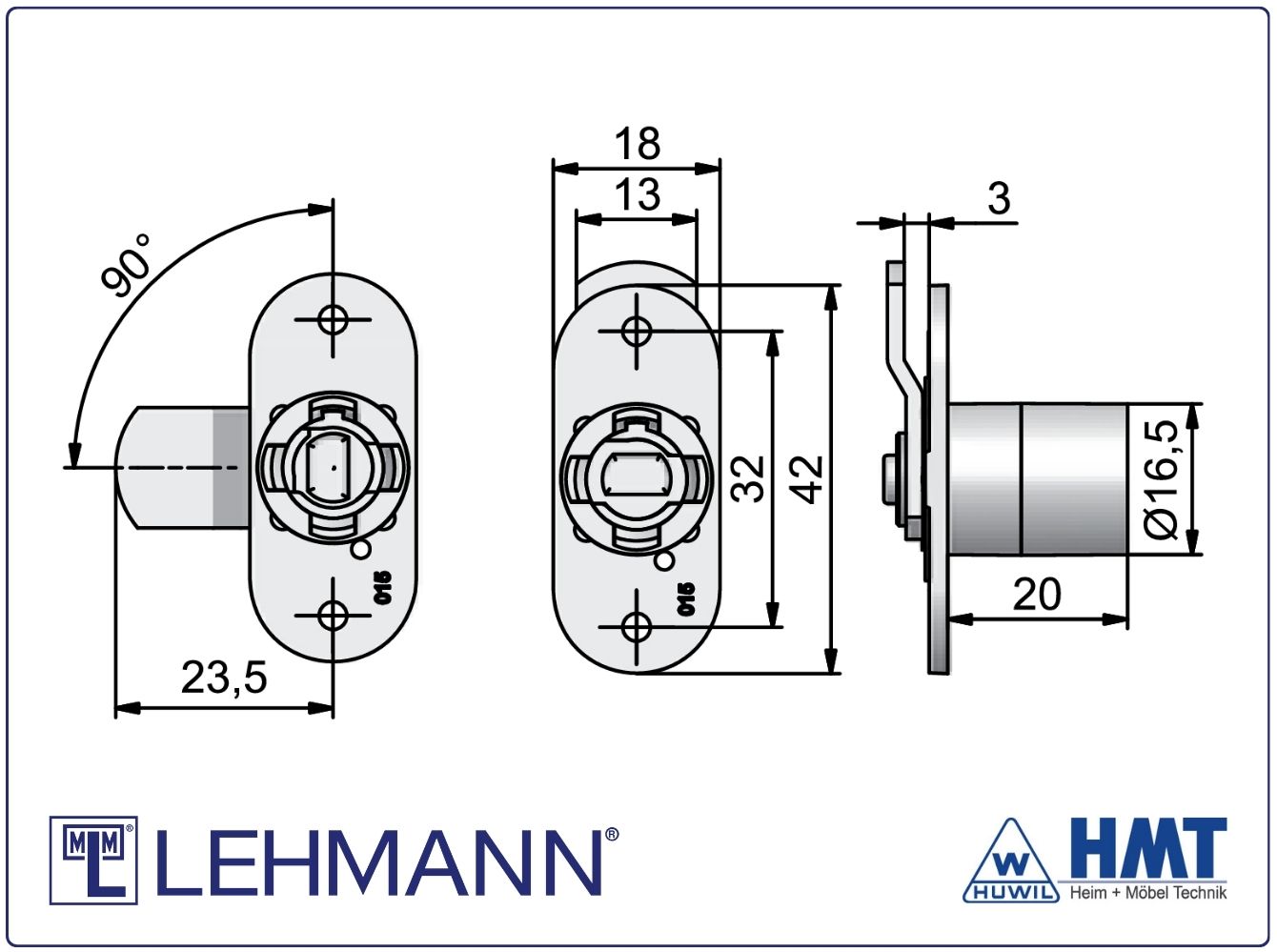 MLM SERRURE Type 371 P4 - rs