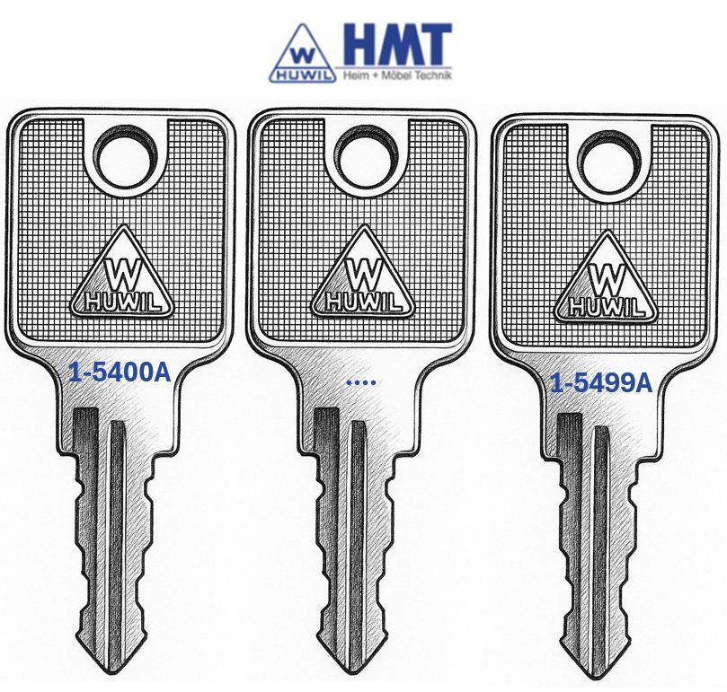 HUWIL Clé type 1550 [SK: H-5] 5400-5499