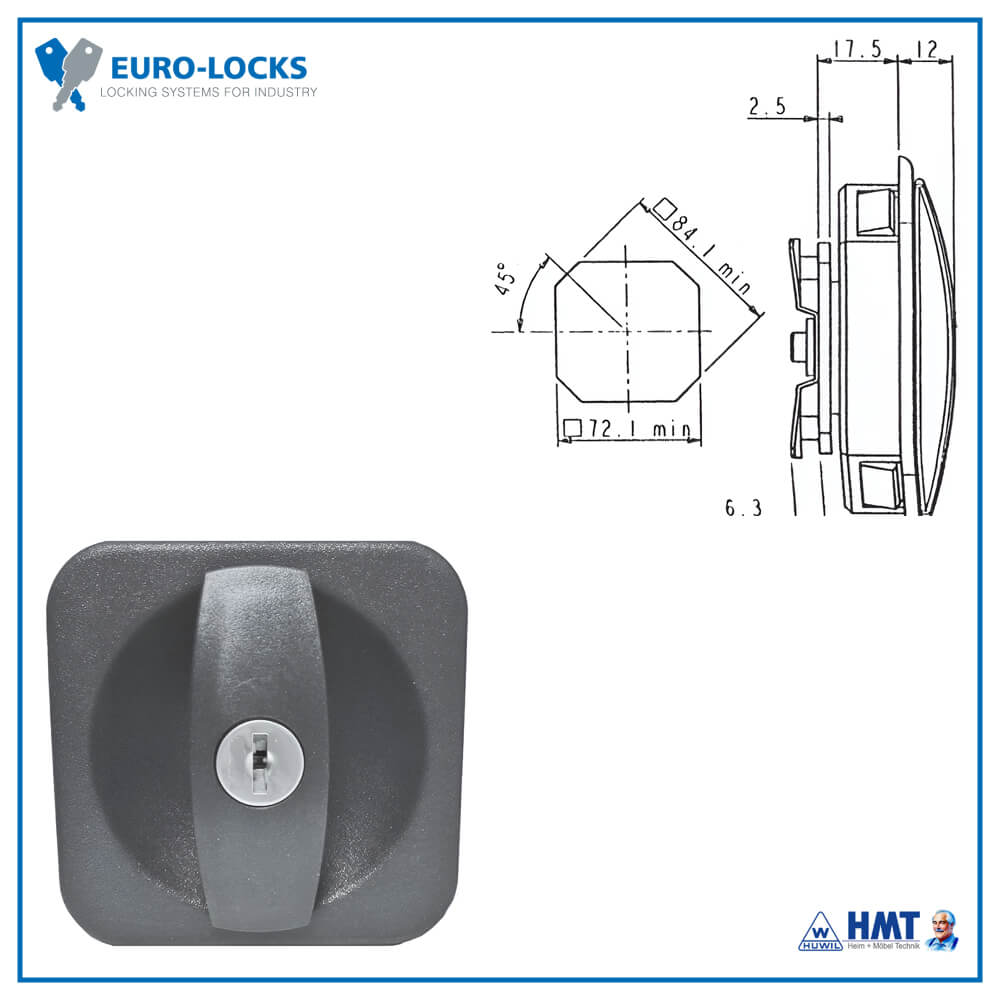 EURO-LOCKS HANDLE Type C085 - VS EURO-LOCKS HANDLE Type C085 - VS