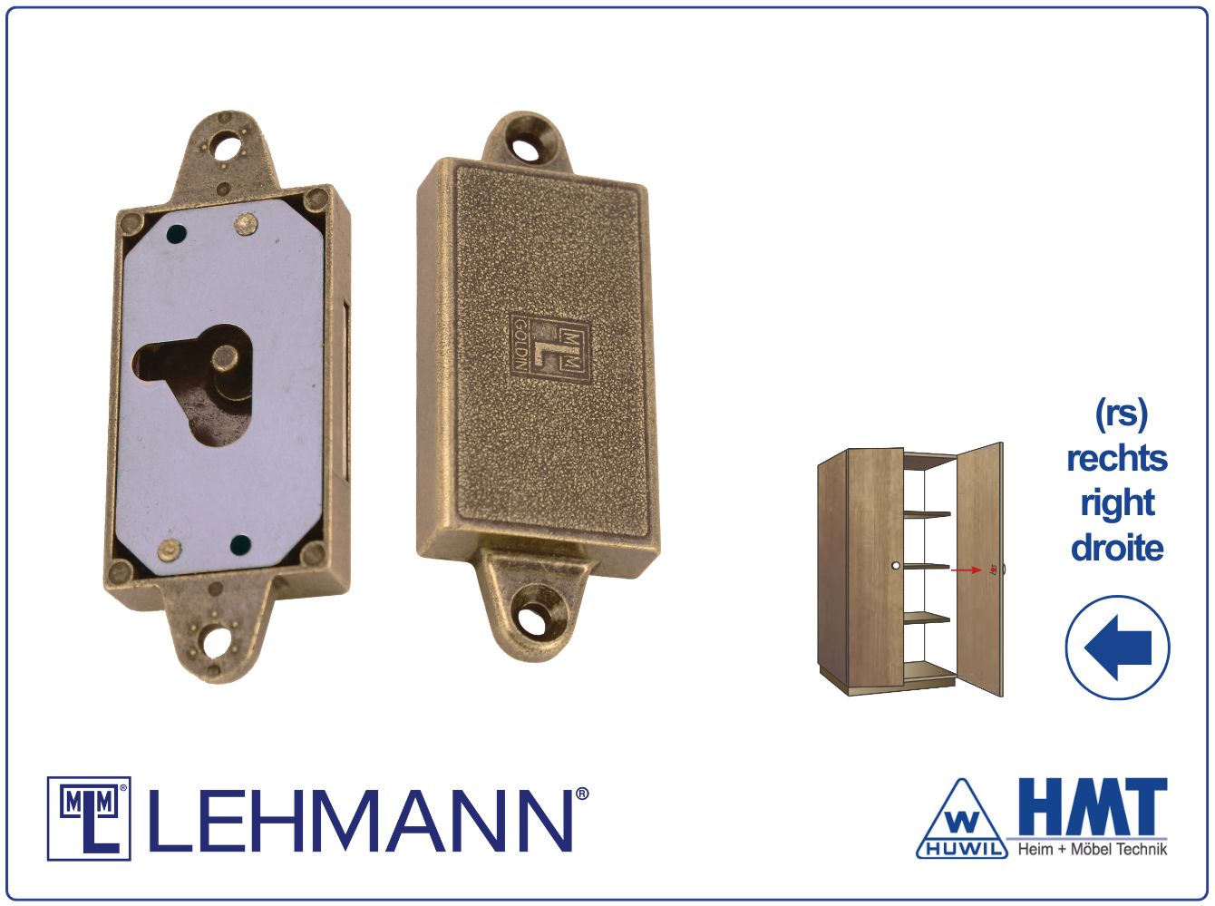 MLM LOCK Type 530 [B] für Bartschlüssel - D15 / rs