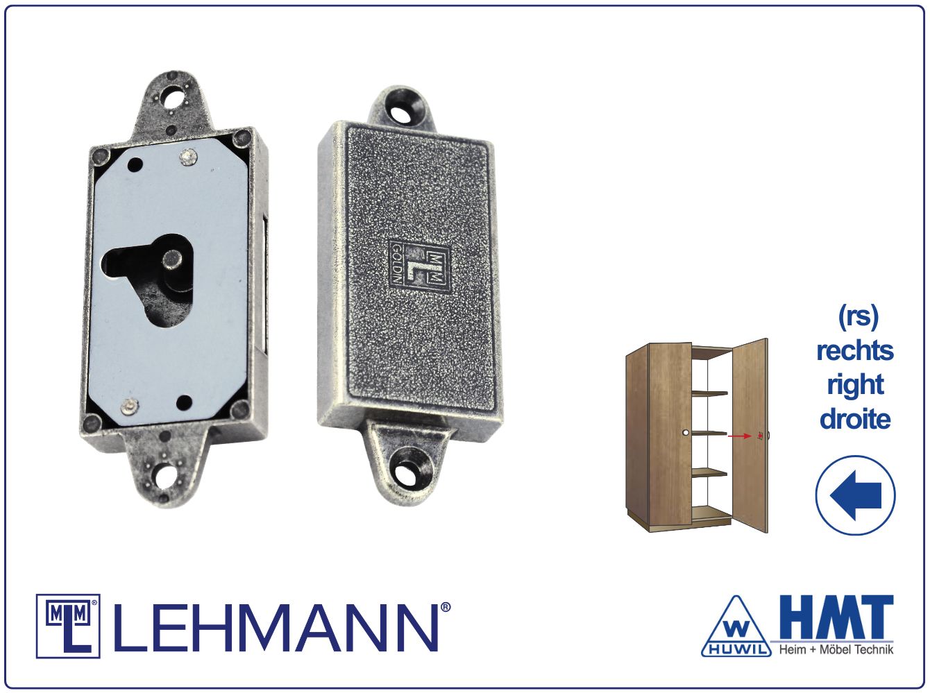 MLM LOCK Type 530 [N] für Bartschlüssel - D15 / rs