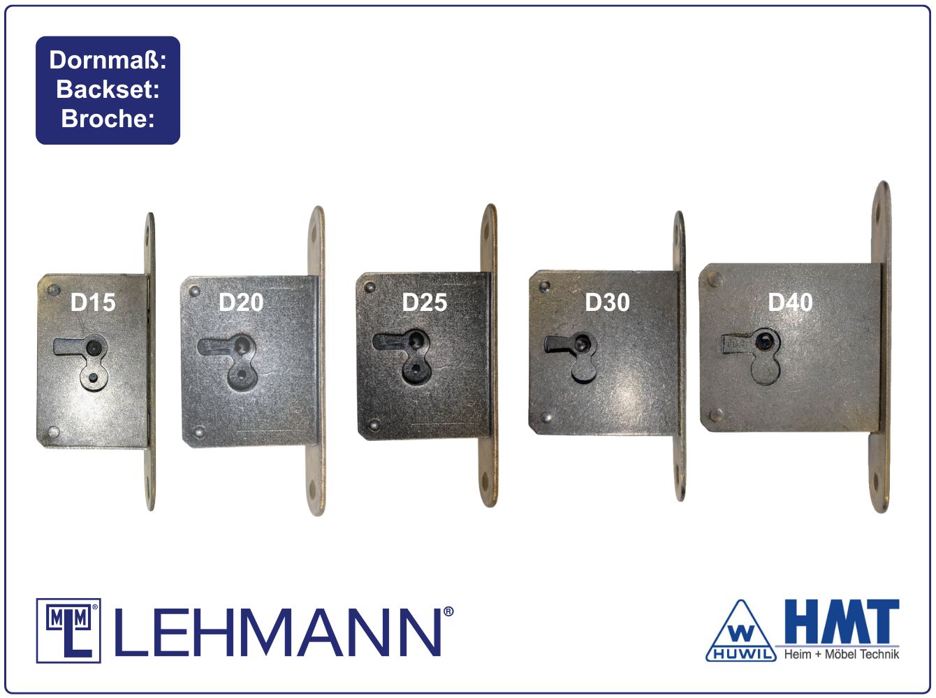MLM SERRURE Type 490 pour clé à panneton - D25 / ls MLM SERRURE Type 490 pour clé à panneton - D25 / ls