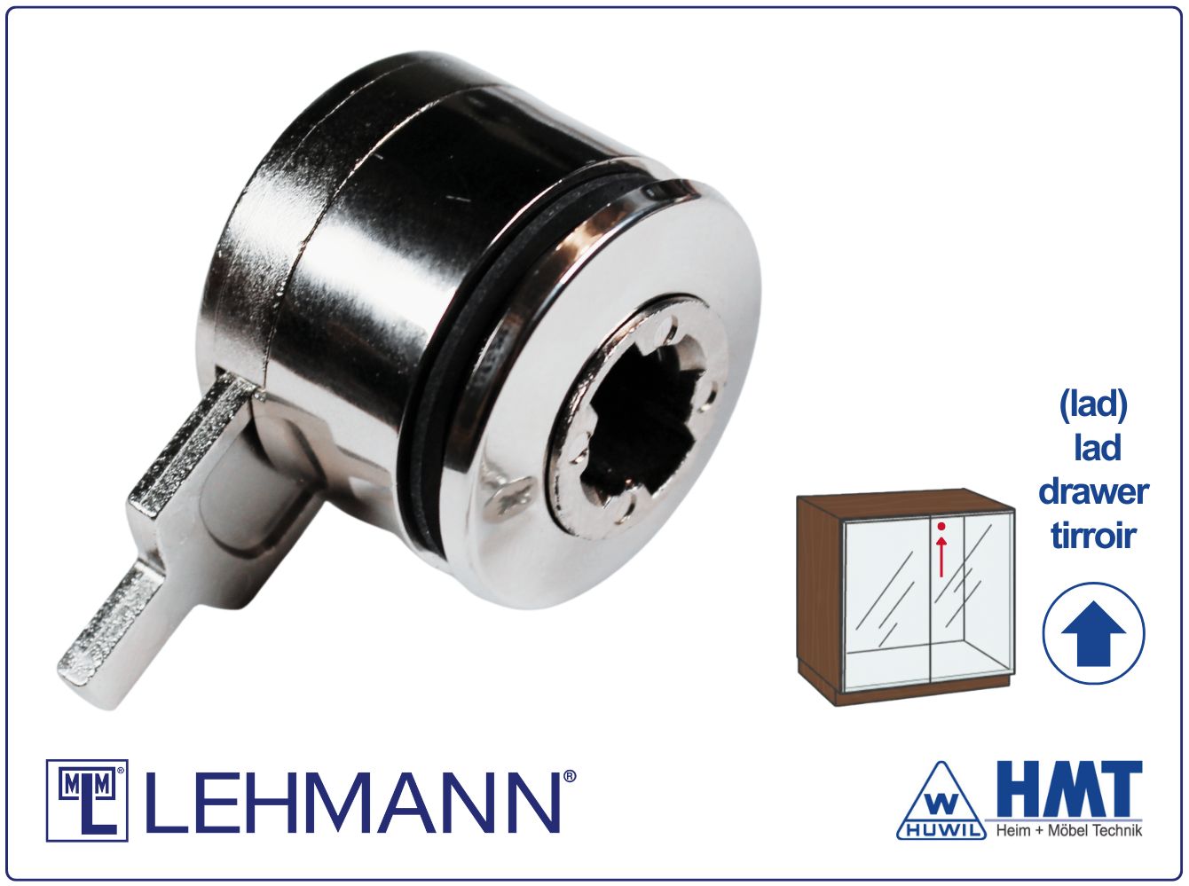 MLM LOCK Type 320 P2 Ø18mm - D36 / lad