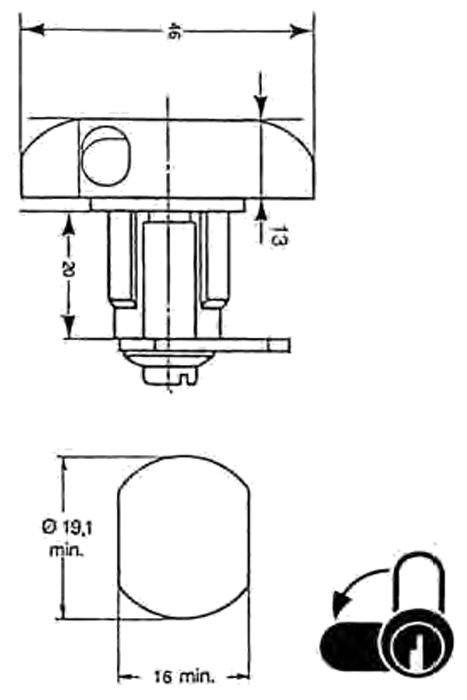 DELETE RONIS SERRURE Type A III LANG