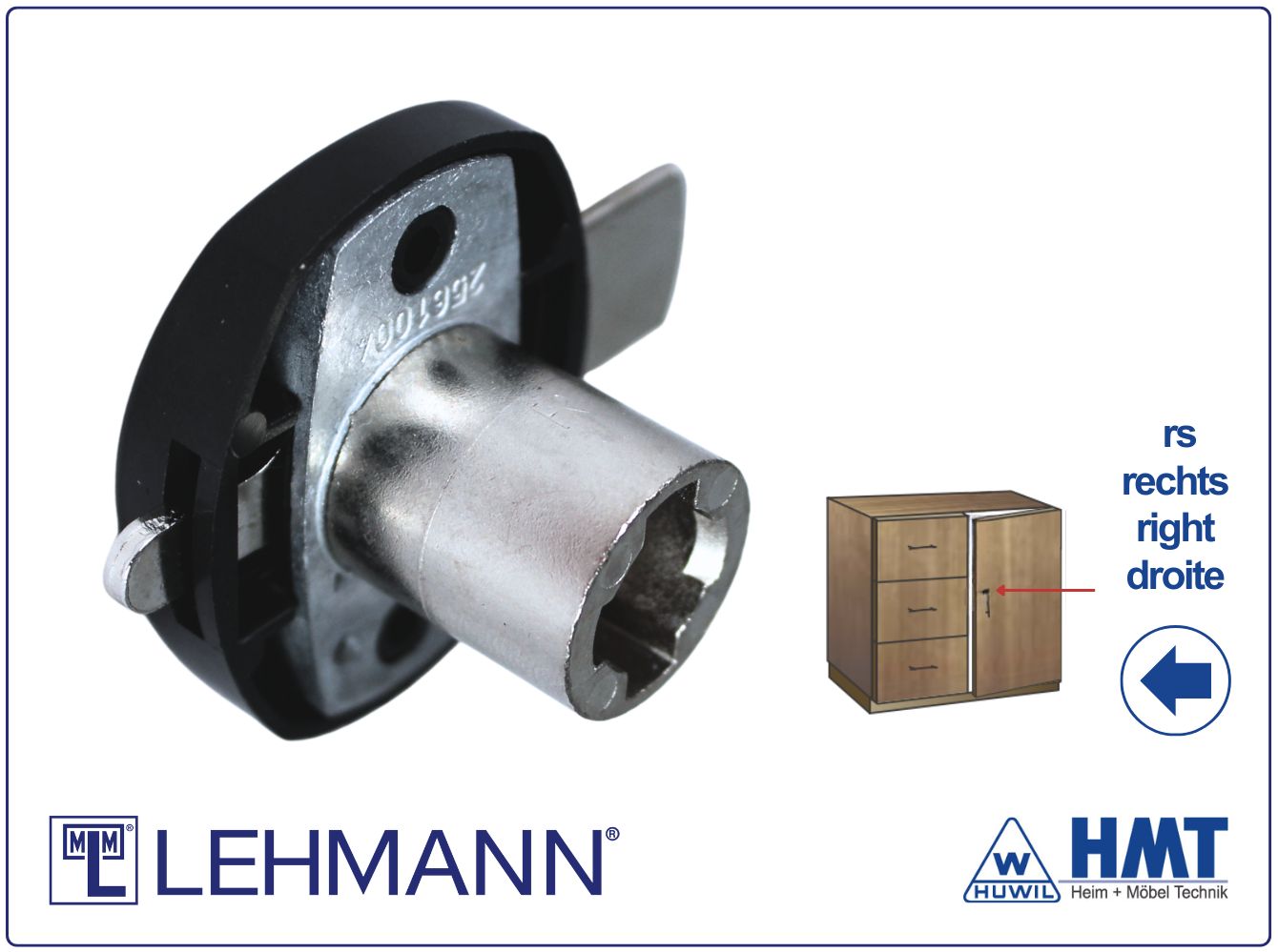 MLM LOCK Type 331 P2 [ZL20] - D22 / rs