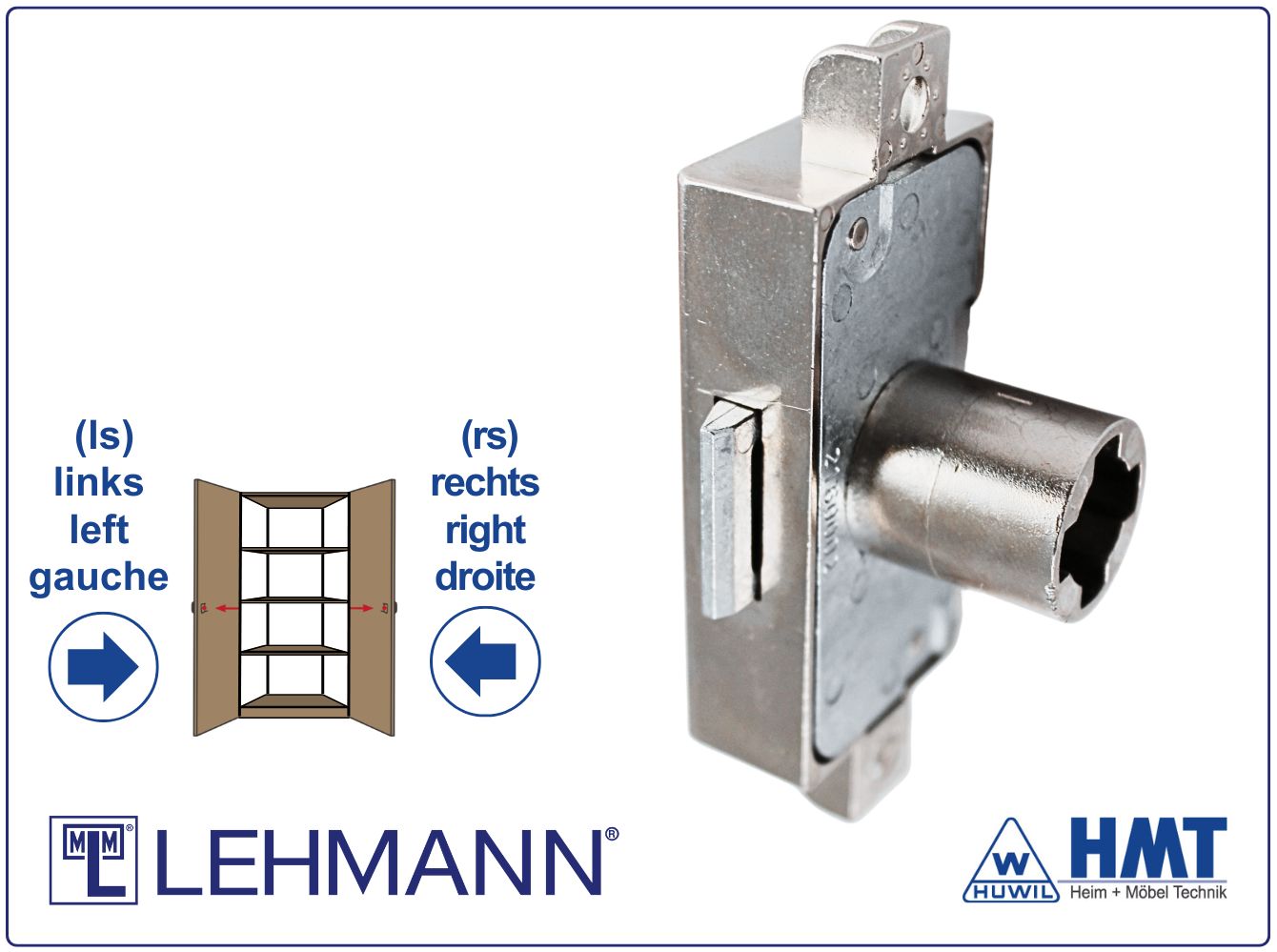MLM LOCK [6] Type 750 P2 - D20 / rs + ls