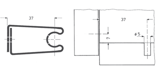 Steel spring Type Normal 720