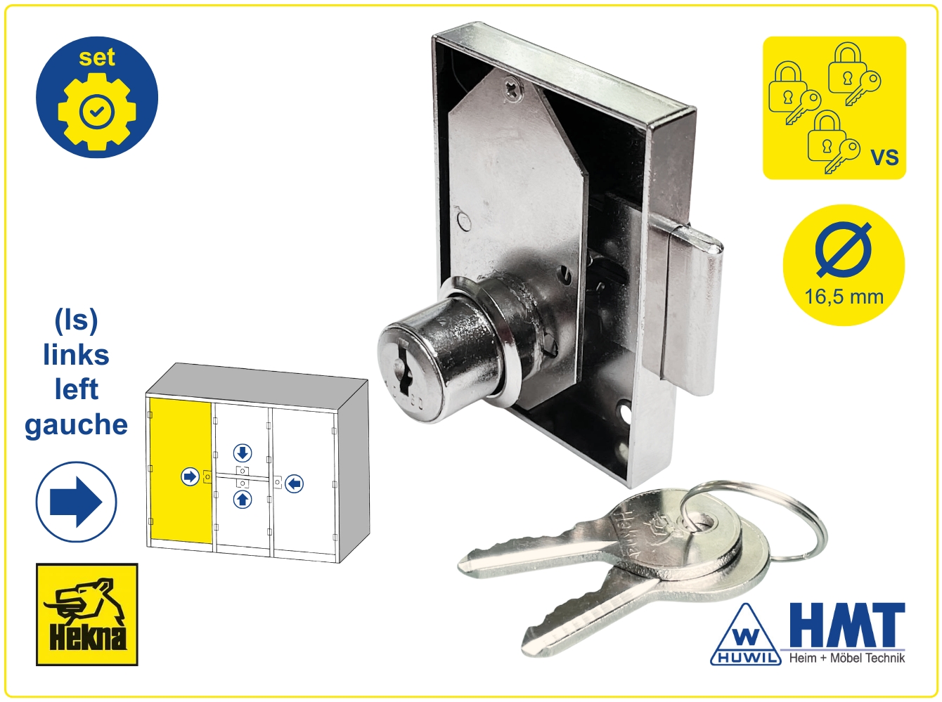 HEKNA LOCK 1290 Type 204 [Z1] - D30 / ls / VS