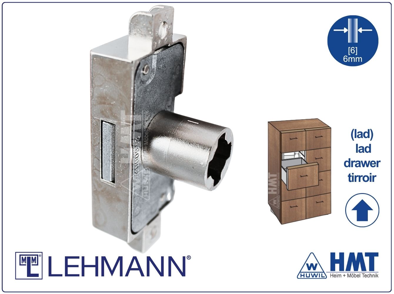 MLM LOCK [6] Type 750 P2 - D15 / lad