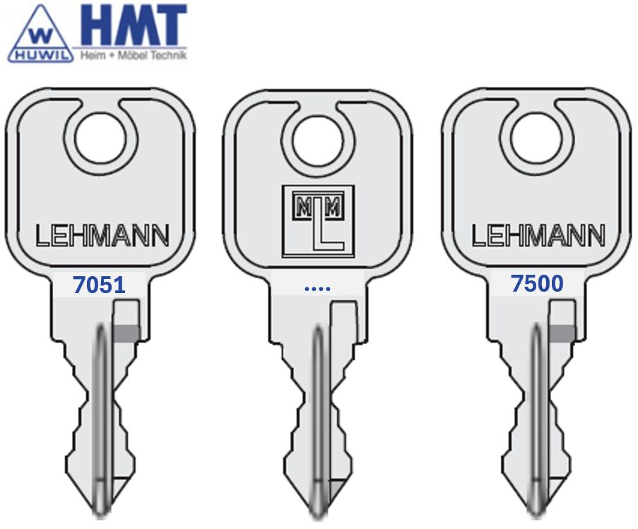 MLM Schlüssel Typ B1 [SK: L-70] 7051-7500