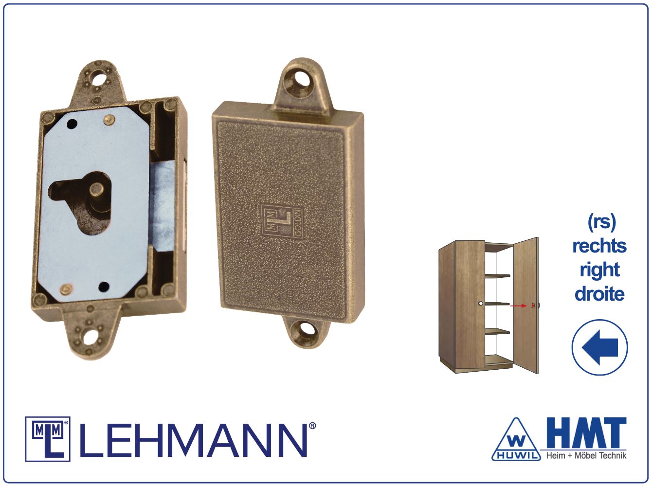 MLM LOCK Type 530 [B] für Bartschlüssel - D20 / rs