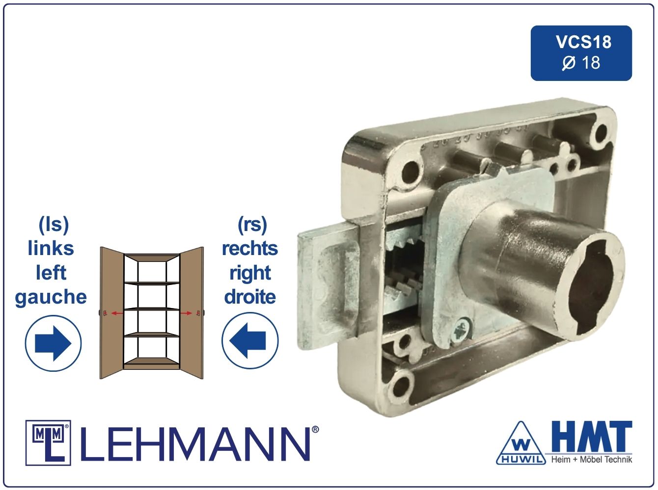 MLM LOCK type 660 P2 [ZL20] - rs + ls