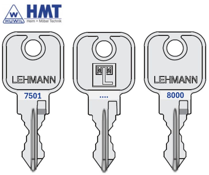 MLM Clé type B1 [SK: L-75] 7501 à 8000
